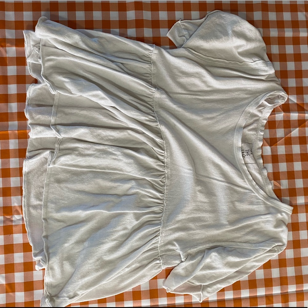 Peplum baby doll top